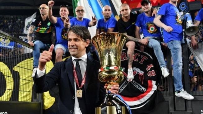 Teken Kontrak Baru, Simone Inzaghi Latih Inter Milan Hingga 2024