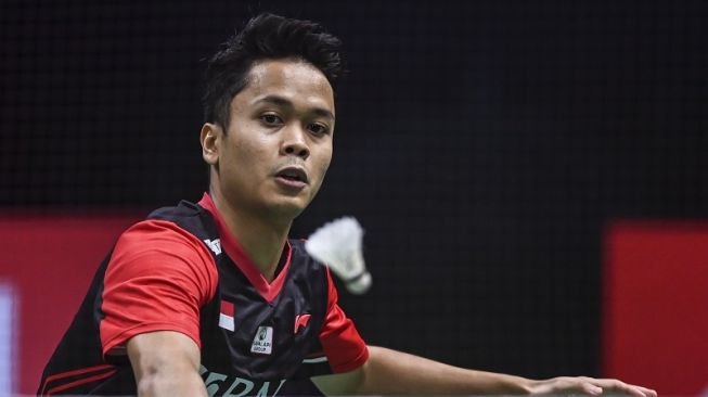 Momen Anthony Ginting Debat dengan Wasit, Hingga Minta Maaf ke Kento Momota di Piala Thomas 2022