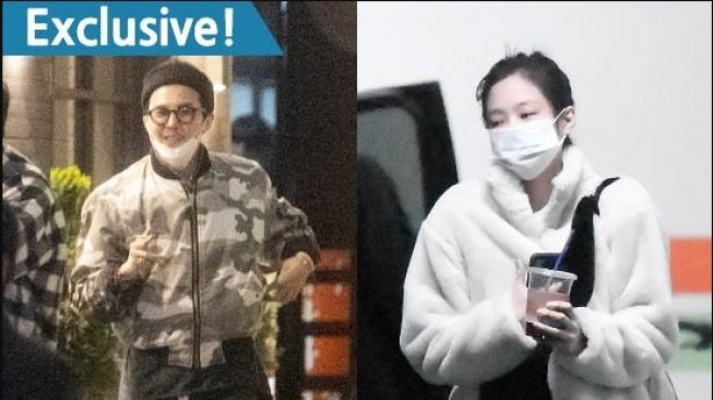 kolase foto G-Dragon BIG BIGBANG dan Jennie BLACKPINK [Koreaboo]