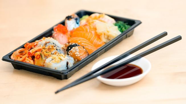 Ilustrasi makanan diet tradisional Jepang (Pixabay/Kimono)