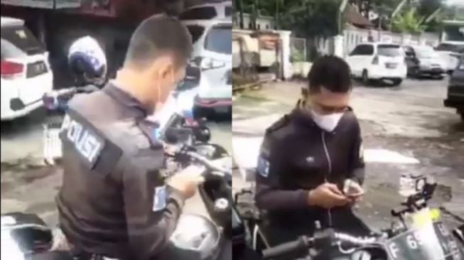 Naik Nmax Ditempeli Stiker dan Sidebox, Pria Keciduk Gegara Ngaku-Ngaku Polisi, Warganet: Impian Tak Terwujud