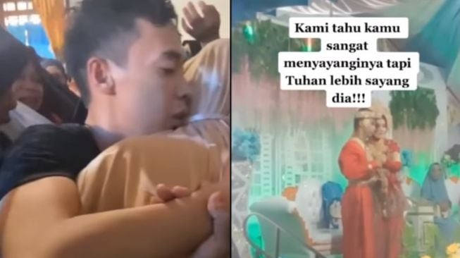 Baru Sehari Menikah, Pengantin Perempuan Meninggal Dunia, Suami Menangis Pilu: Tuhan Lebih Sayang