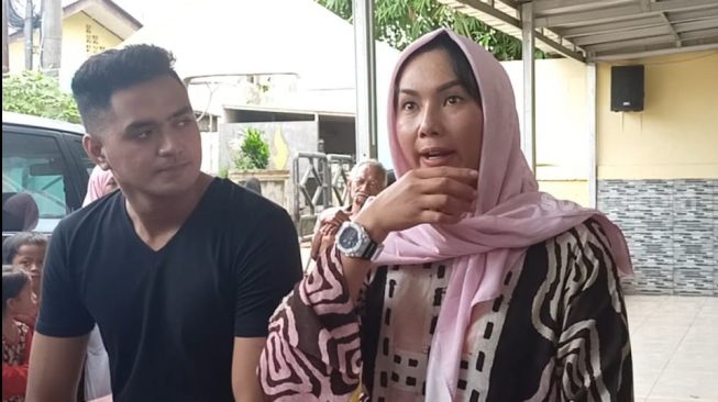 Kalina Oktarani dan Ricky Miraza [Rena Pangesti/Suara.com]