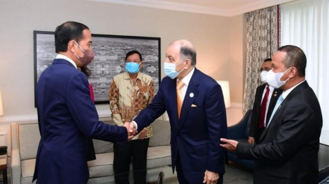 Temui Chairman dan CEO Air Products, Jokowi Minta Bahlil Tindaklanjuti Investasi USD 15 Miliar