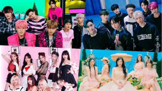 NCT DREAM, Stray Kids, TWICE Hingga Red Velvet Terima Sertifikasi Gaon Baru