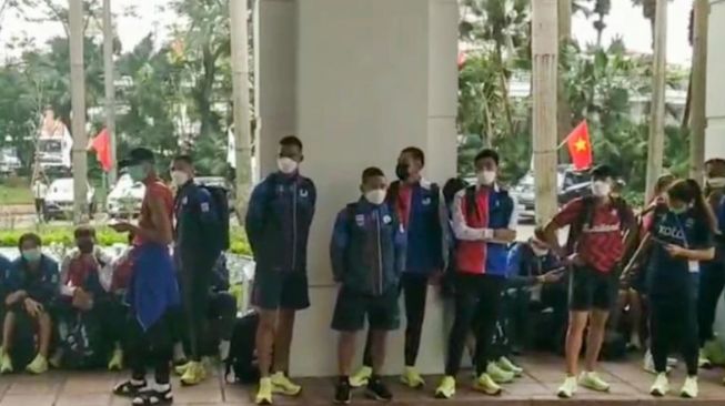 Waduh! Atlet Thailand Terlantar di Depan Hotel, Persiapan Vietnam di SEA Games 2021 Kena Kritik Pedas