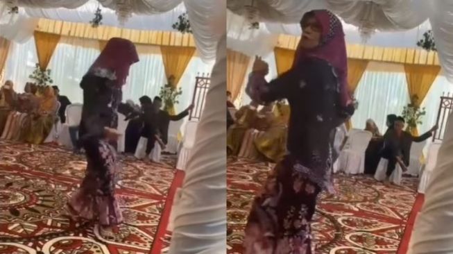 Heboh Video Emak-Emak Joget Lincah di Kondangan, Warganet: Awas Encok Nanti