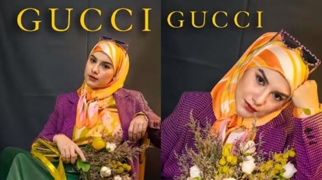 Artis Ikut Gucci Model Challenge (instagram)