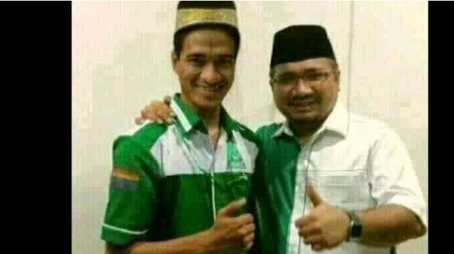 Viral Foto Menag Gus Yaqut Rangkul Ragil Mahardika Kemenag Fitnah