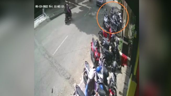 Curanmor Terekam CCTV, Korbannya Seorang Pelajar