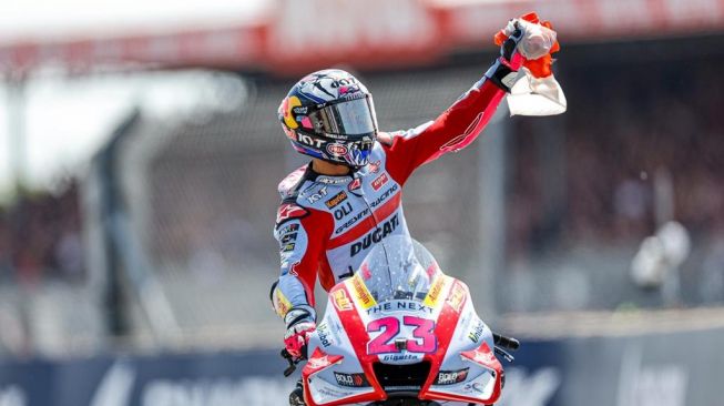 Ada Merek Indonesia Temani Kemenangan Enea Bastianini di MotoGP Perancis 2022