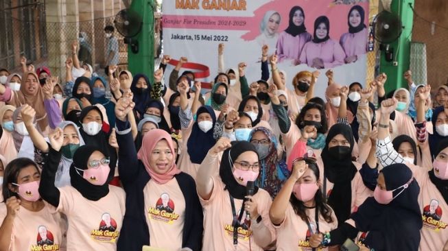 Masalah Dapur Jadi Alasan Emak-emak Beri Dukungan ke Ganjar