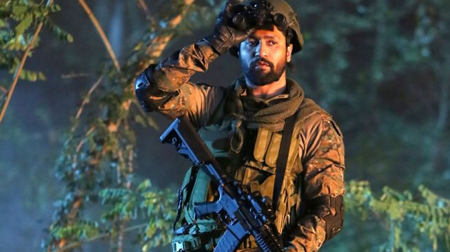 Penampilan Vicky Kaushal di film Uri: The Surgical Strike.