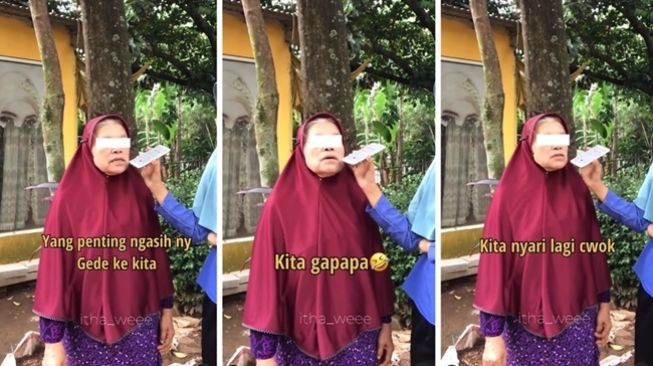 Viral emak-emak ditanya pilih pria kaya tapi selingkuh atau miskin tapi setia, jawabannya bikin ngakak. (Instagram/@perecehans)