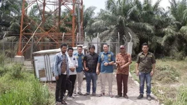 Menara Tower Telekomumikasi di Rokan Hilir Mulai Ditertibkan