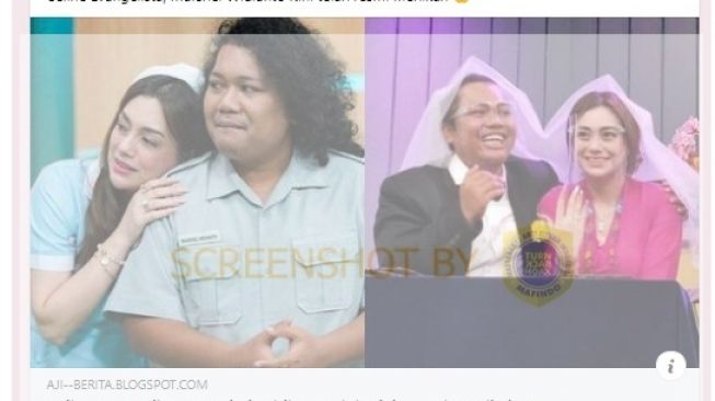 CEK FAKTA: Beredar Foto Marshel Widianto dan Celine Evangelista Menikah, Benarkah?