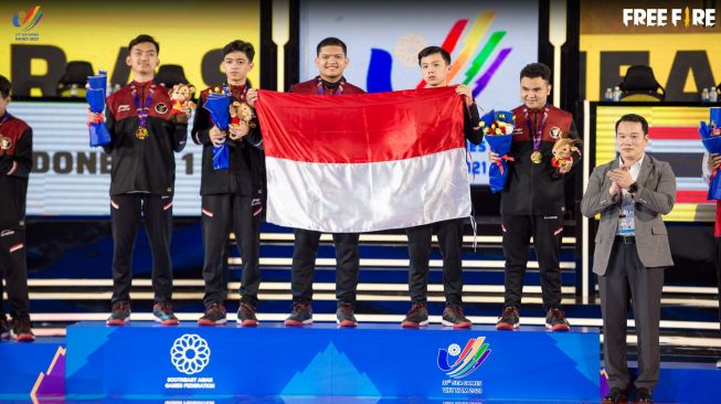 Garena Beri Dukungan Pendidikan Hingga Rp1 Miliar Bagi Timnas Free Fire Indonesia Peraih Emas dan Perak SEA Games 2021