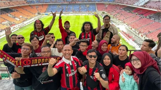 Potret Marshel Widianto di Milan (instagram/@milanistiorid)