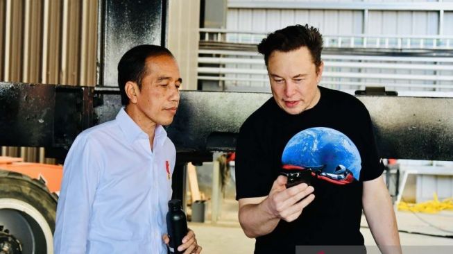 Bertemu Presiden Jokowi, Elon Musk Sebut Ada Diskusi Proyek Masa Depan di Indonesia