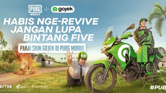 Kolaburasi PUBG Mobile x Gojek, #PUBjek. [PUBG Indonesia]