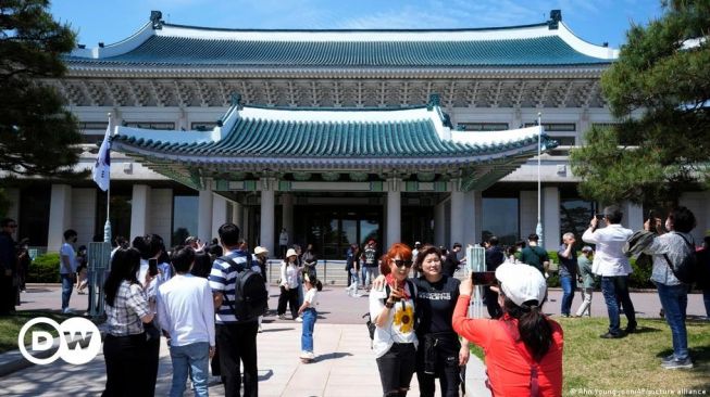 Blue House Korea Selatan Dibuka untuk Umum Pertama Kali dalam 74 tahun