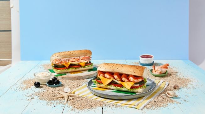 Pecinta Seafood Merapat, Subway Hadirkan Sandwich Isi Udang dan Kepiting