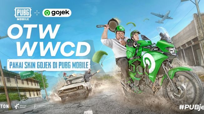 Kolaburasi PUBG Mobile x Gojek, #PUBjek. [PUBG Indonesia]