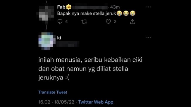 Kritikan untuk sopir taksi yang sediakan snack, minuman, dan obat-obatan gratis untuk pelanggan. (Twitter)