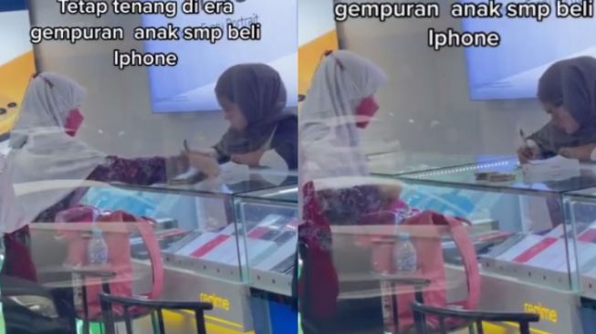 Anak SMP Serahkan Uang Segepok buat Beli iPhone, Warganet Auto Minder