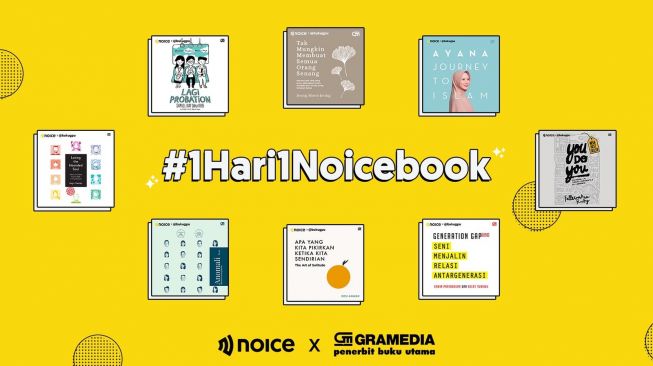 #1Hari1Noicebook, Mengajak Anak Muda untuk Menikmati Buku dengan Cara Berbeda
