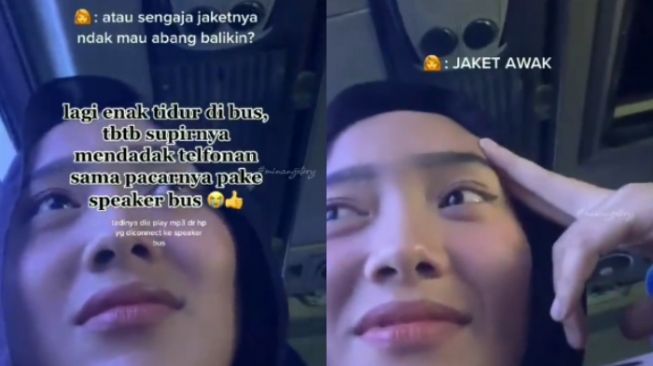 Percakapan Mesra Supir Bus dan Kekasihnya Terdengar Semua Penumpang, Isinya Bikin Netizen Iri