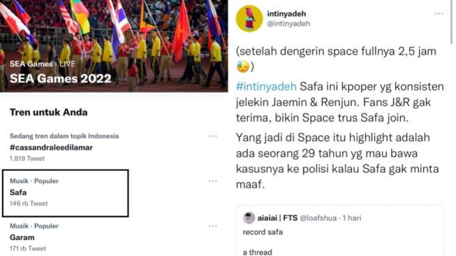 Ramai Tagar Safa, Utas Ini Bagikan Duduk Permasalahannya