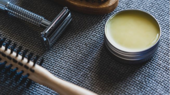 illustrasi pomade pria.(pexels.com/Castorly Stock)