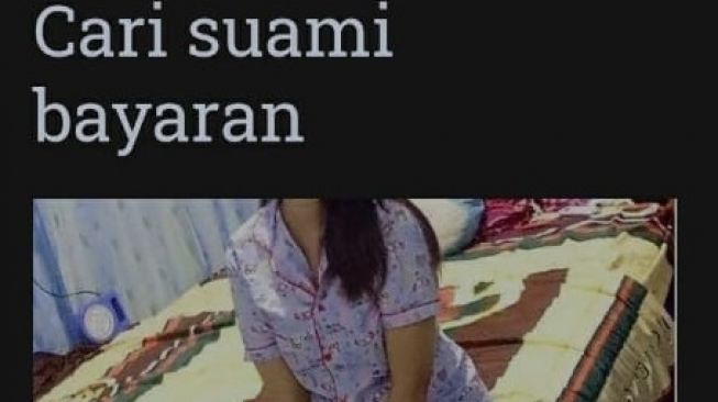 Beredar Formulir Lowongan Dicari Suami Bayaran, Tanda Tangan Kontrak 2 Tahun Gaji Rp 50 Juta