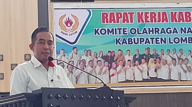 KONI Lotim Gelar Raker, Dihadiri 29 Cabor, Pengurus KONI dan Bapak Angkat 