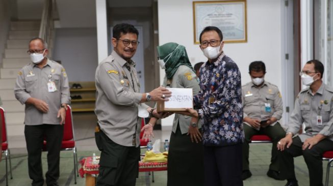 Mentan Apresiasi Peternakan Sapi di Banten yang Mampu Jaga Ternak dari PMK