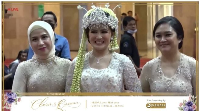 Momen Akad Masayu Clara dan Qausar Harta (YouTube/MAQAU masayu & qausar)