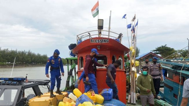 Ditangkap Gegara Lakukan Penangkapan Ikan Ilegal, WN India Meninggal Dunia di Aceh