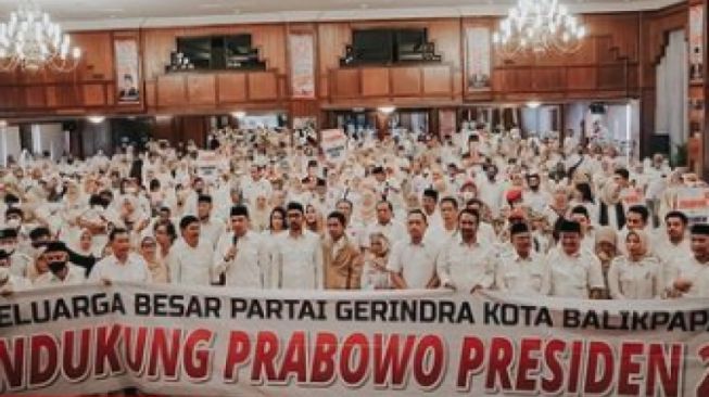 Nama Prabowo Menggema di Balikpapan: Prabowo Presiden