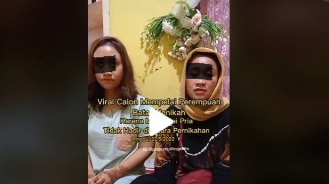 Kisah Pilu, Gadis Cantik Gagal Nikah Gegara Mempelai Pria Tak Kunjung Datang, Netizen: Dia Cinta Sama Motornya