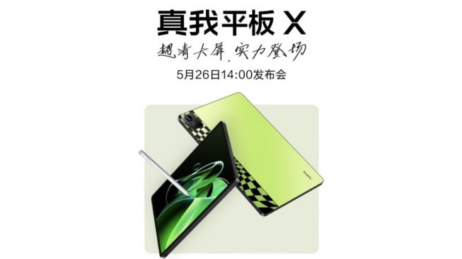 Tablet Realme Pad X Meluncur 26 Mei, Intip Spesifikasinya
