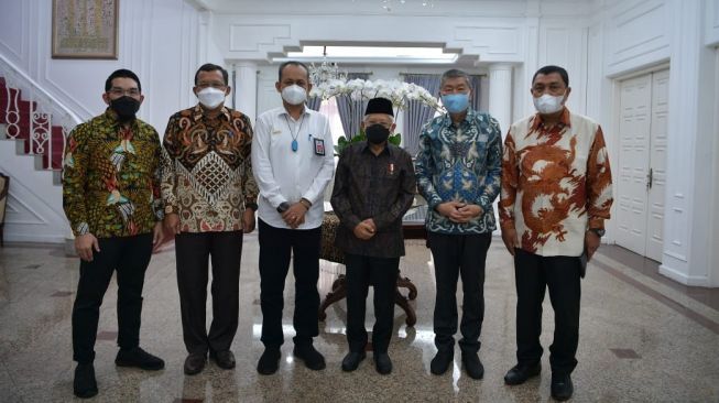 Temui Wapres Ma'ruf Amin, Pengusaha Properti Minta Gabungnya BTN Syariah ke BSI Tak Ganggu Pembiayaan