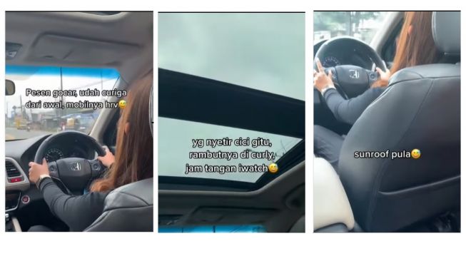 Sopir taksi online yang cukup mewah di kelasnya, pakai mobil HR-V dan gunakan jam tangan iWatch (Instagram)