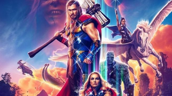 Marvel Rilis Poster dan Trailer Resmi Film Thor: Love and Thunder