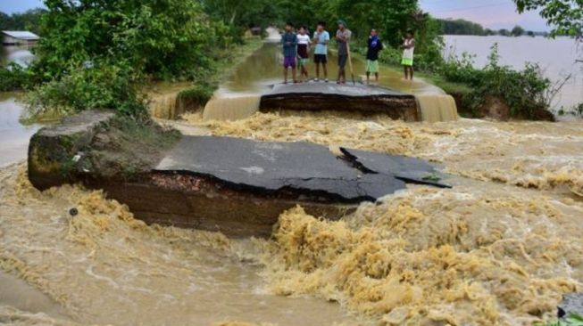 India Diterjang Banjir Bandang dan Longsor, 25 Orang Tewas dan 650 Ribu Jiwa Mengungsi