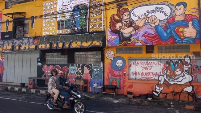 Menengok Mural di Jalanan Kota Magelang, Vandalisme dan Seni Mengurai Ketegangan Gesekan Sosial