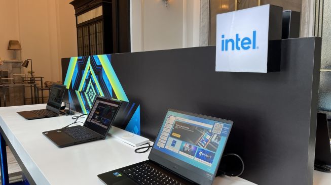 Intel Core Generasi 12 diperkenalkan di Jakarta pada Rabu (25/5/2022). Akan tersedia di 30 model laptop. [Suara.com/Dicky Prastya]