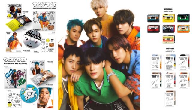 Didesain oleh Member NCT Dream, Ini Detail Album 'Beatbox' Versi Digipack