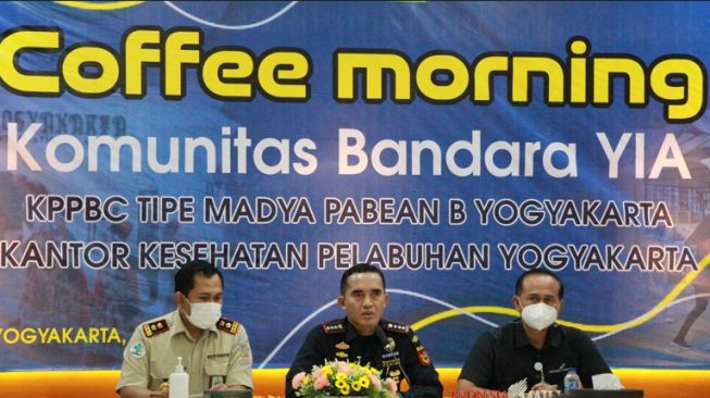 Tingkatkan Sinergi Antar Instansi, Kantor Bea Cukai Yogyakarta Gelar Coffee Morning Bersama Komunitas Bandara YIA