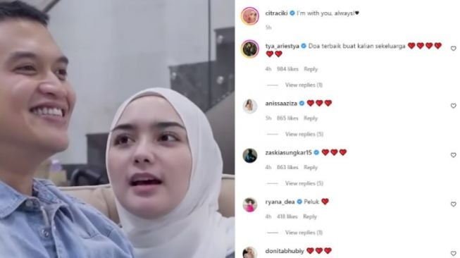 Rezky Aditya Terbukti Ayah Kandung Anak Wenny Ariani, Citra Kirana Bereaksi